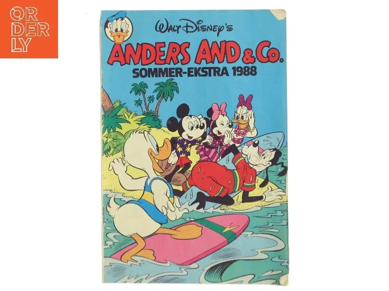 Billede 1 - Anders And & Co. Sommer-Ekstra 1988 (Bog)