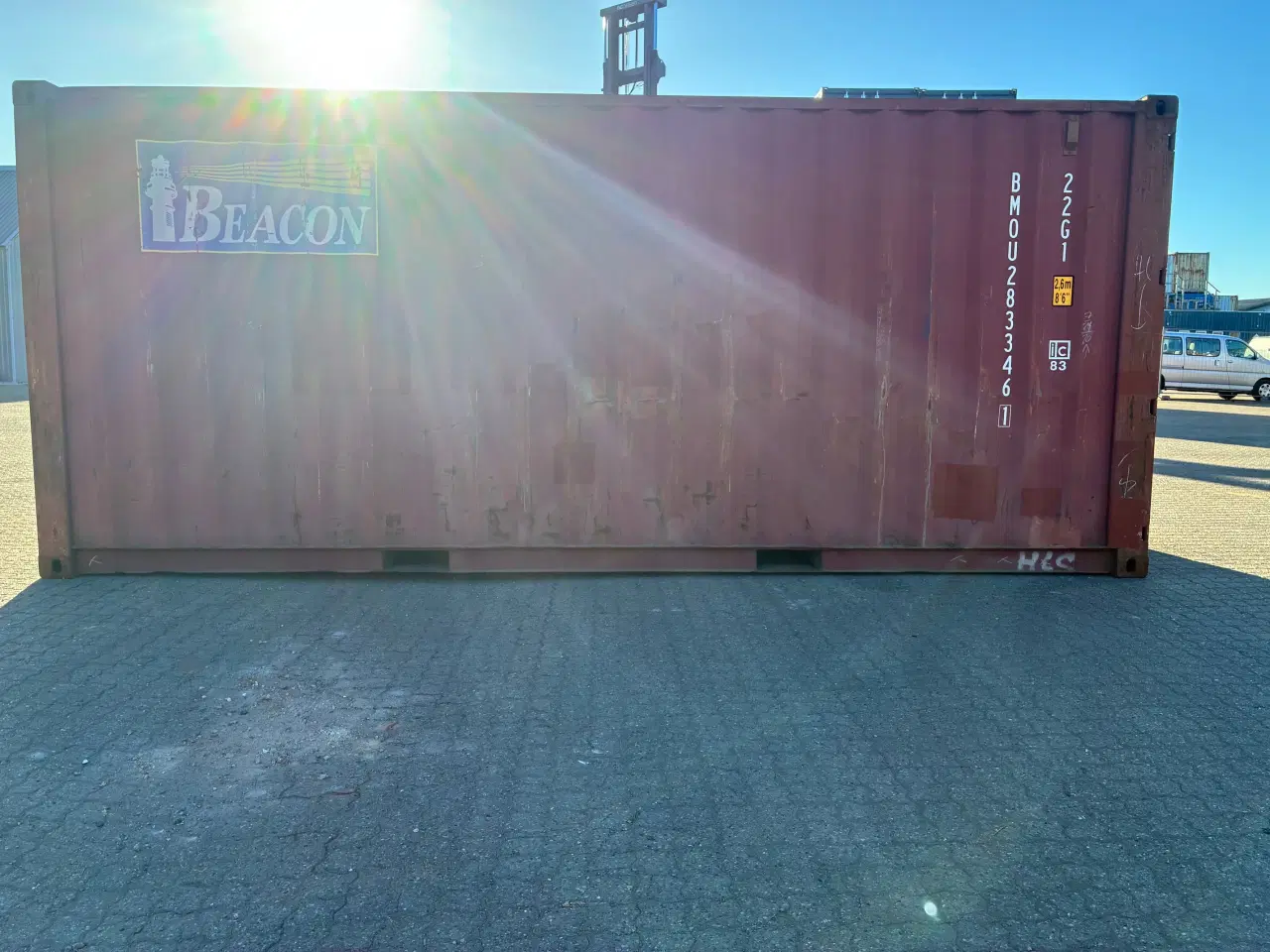 Billede 5 - Brugt 20 fods Isoleret Container-ID: BMOU 283346-1