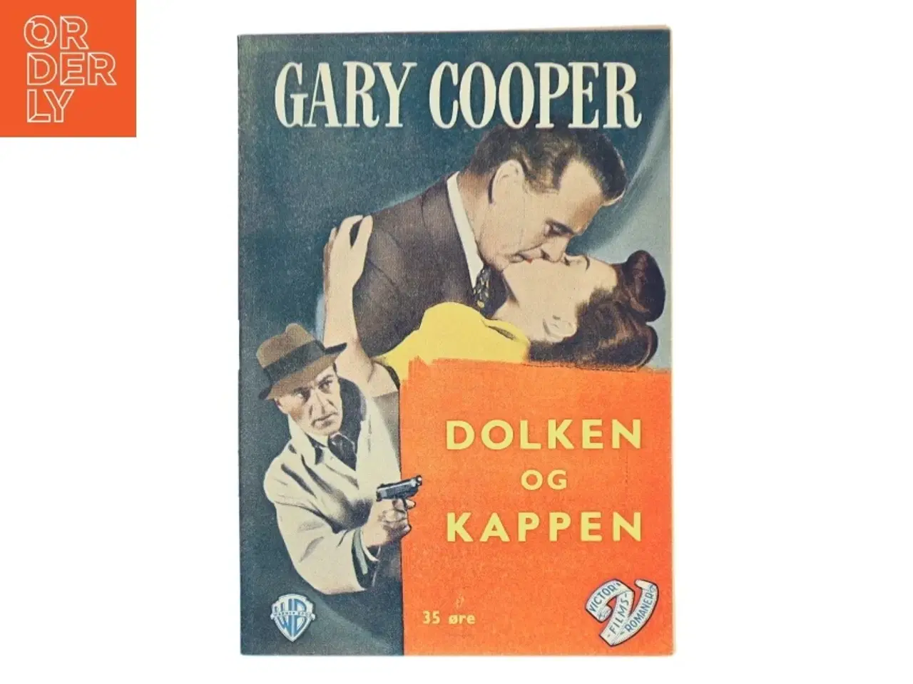 Billede 1 - “Dolken og kappen”, Vintage Filmroman