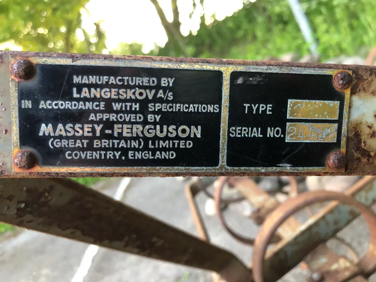 Billede 4 - Harve af mrk. Massey-Ferguson