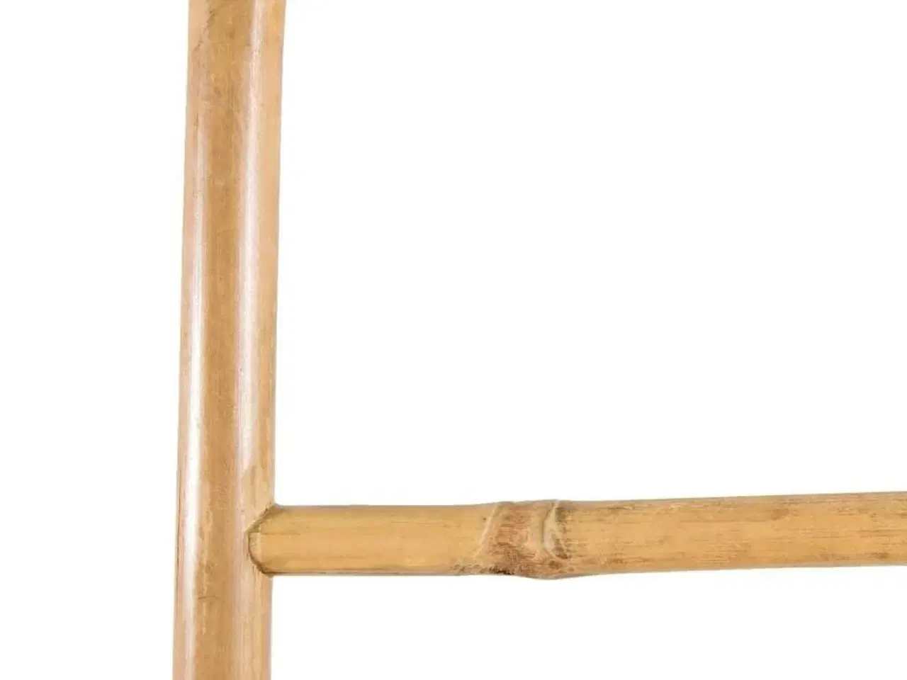 Billede 3 - Håndklædestige med 5 trin bambus 150 cm
