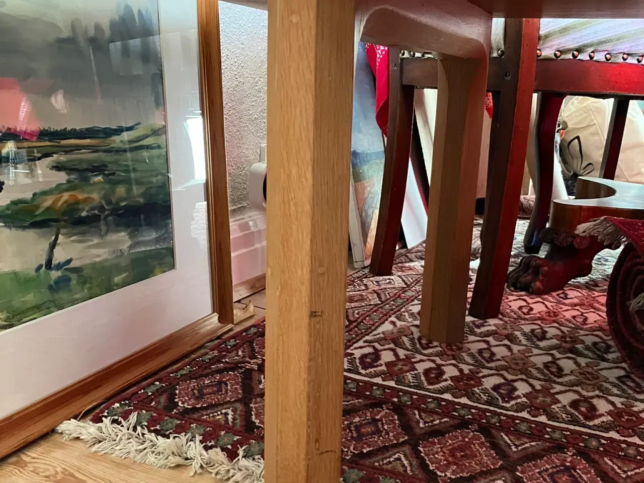 Billede 4 - Sofabord i massiv egetræ