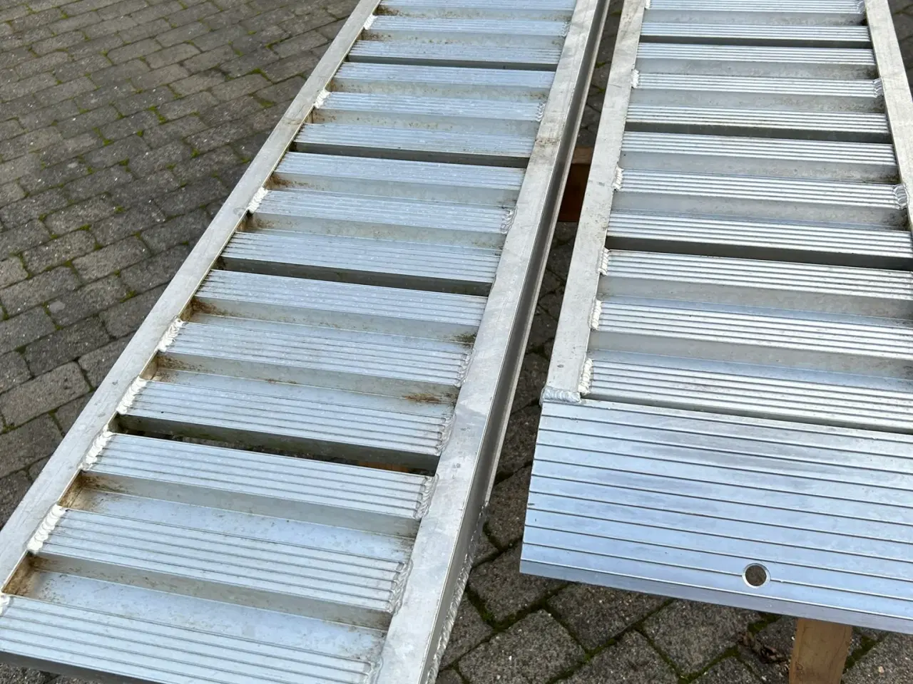 Billede 2 - Slisker - ramper Aluminium lige 3000 kg