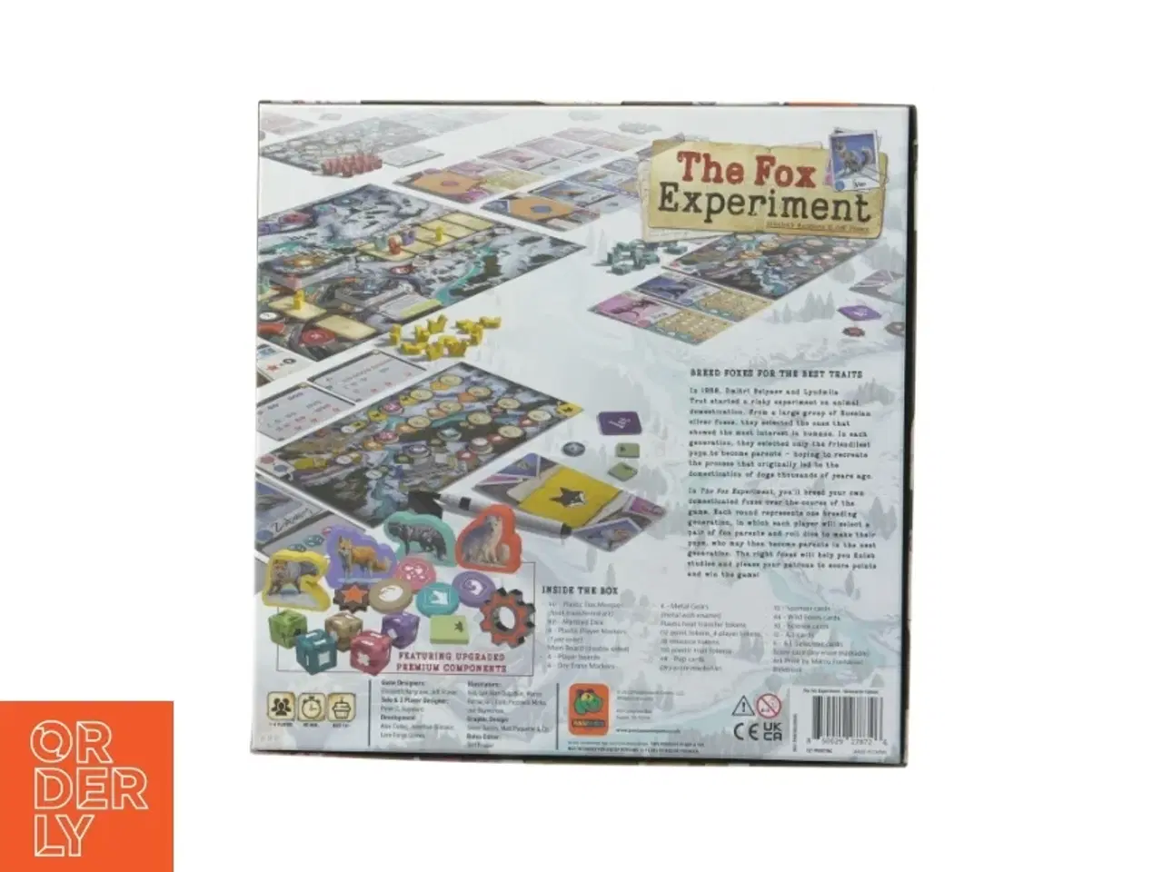 Billede 2 - The Fox Experiment brætspil fra Panda Saurus Games
