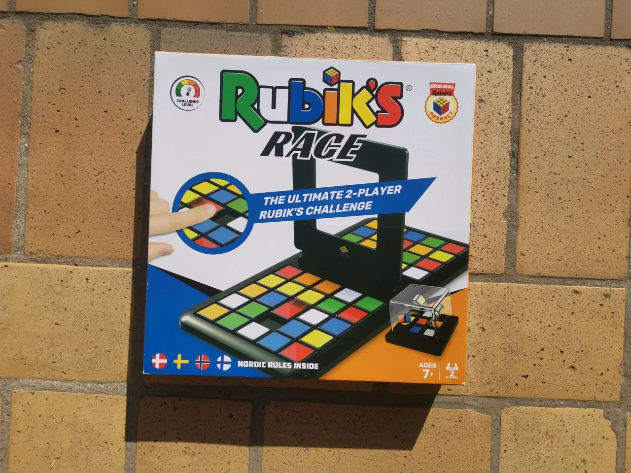 Billede 1 - UBRUGT Rubiks Race Brætspil