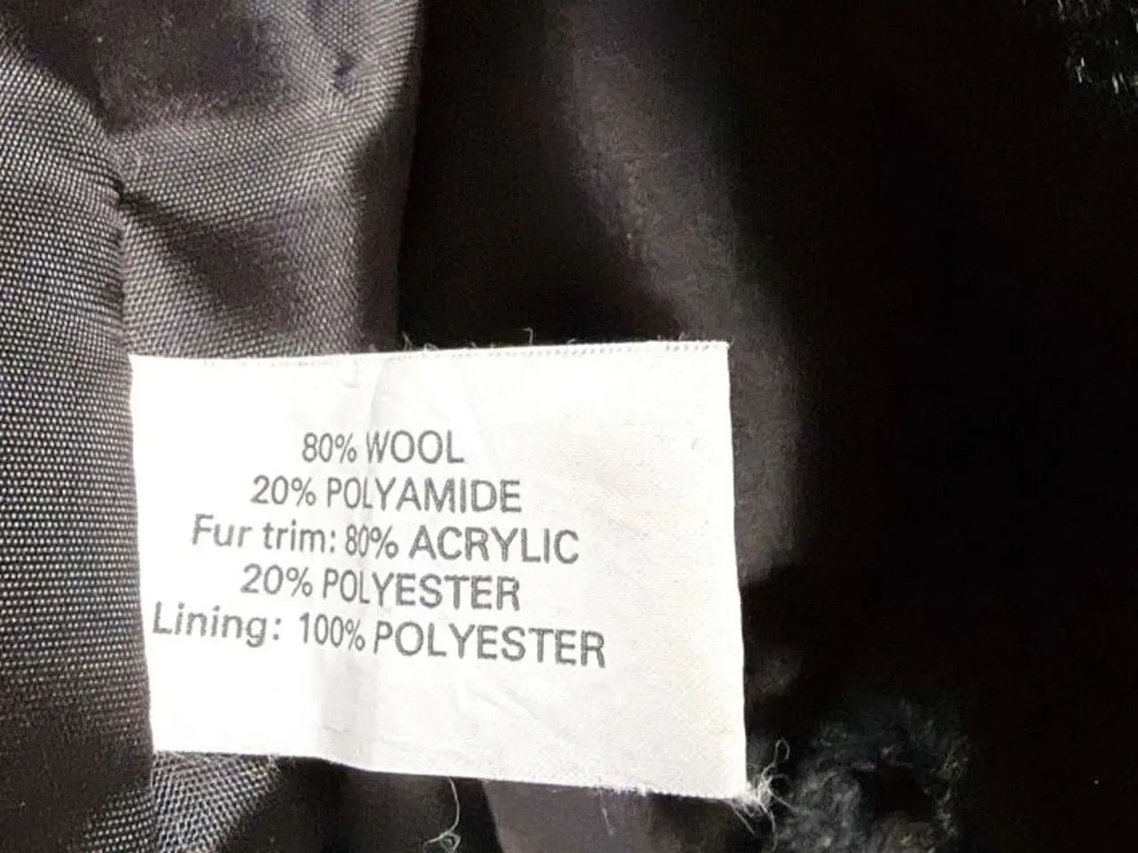 Billede 3 - Vinterfrakke i uld