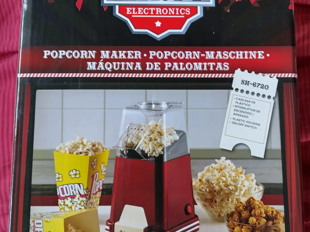 Billede 1 - Popcornmaskine