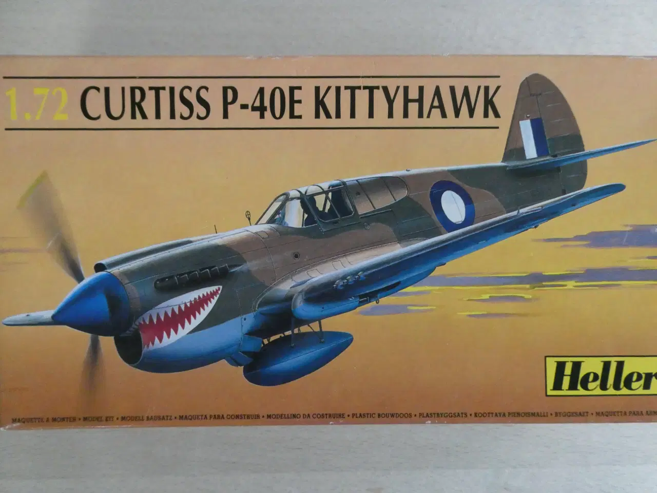 Billede 1 - 1/72 Modelfly Curtis P40, 7stk. sælges