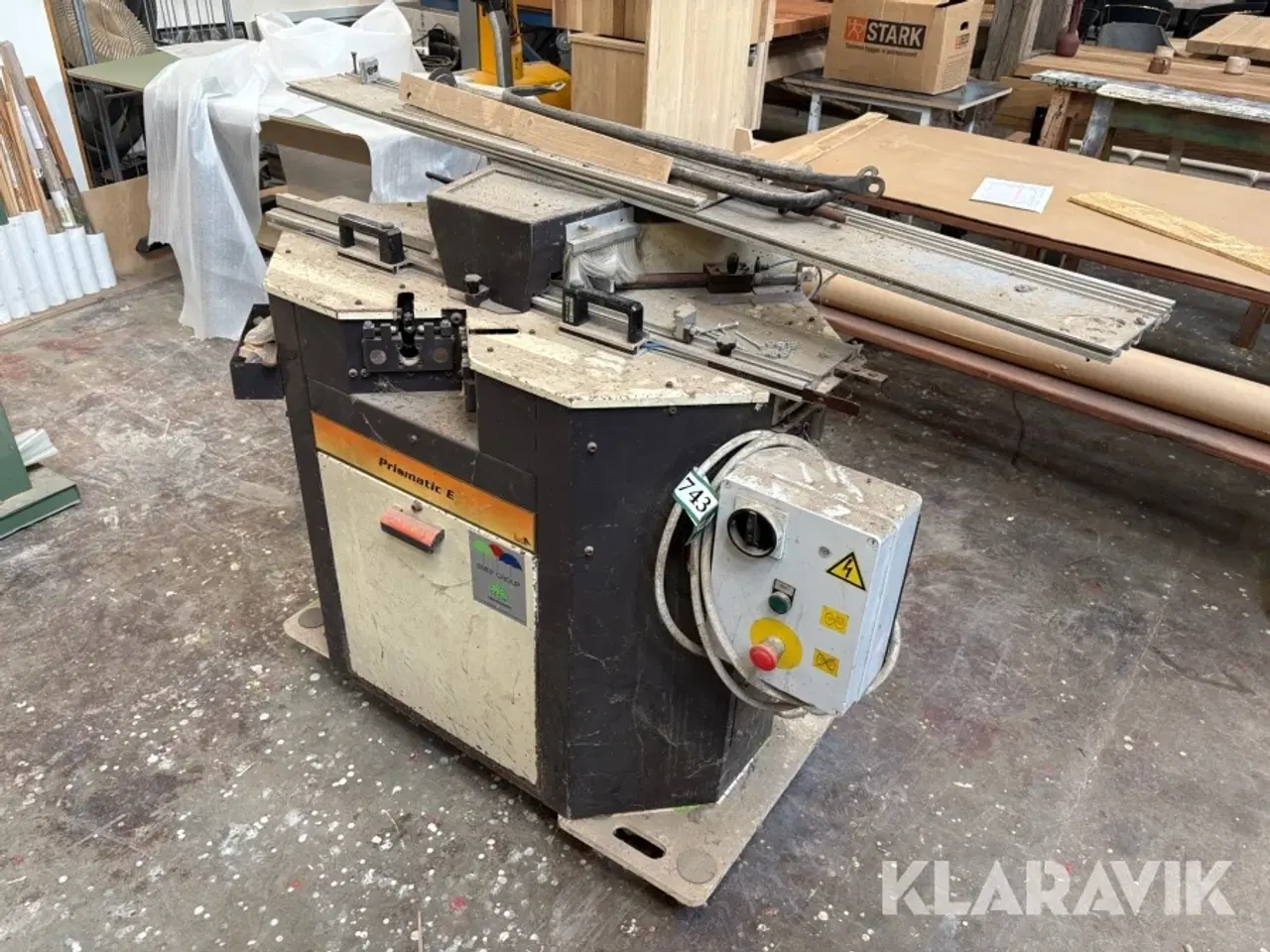 Billede 1 - Metaldobbelthovedet geringssav Brevetti Prismatic E