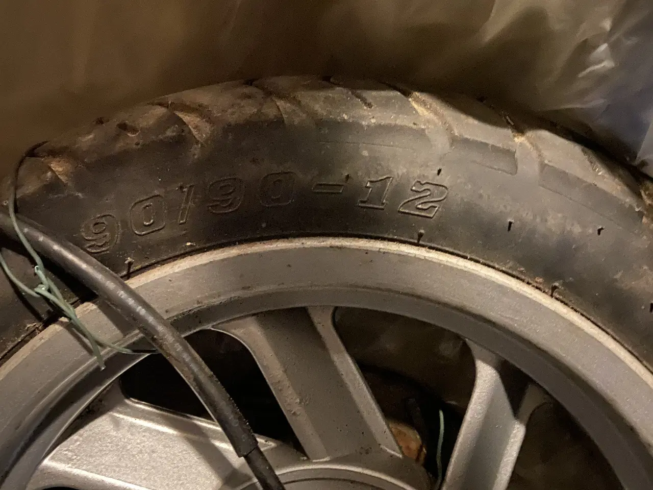 Billede 2 - 10” og 12” Dæk og fælg til scooter 