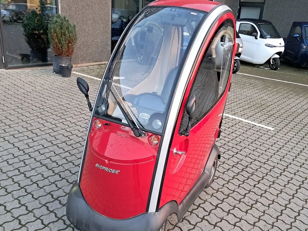 Billede 2 - Shoprider Minibil rød