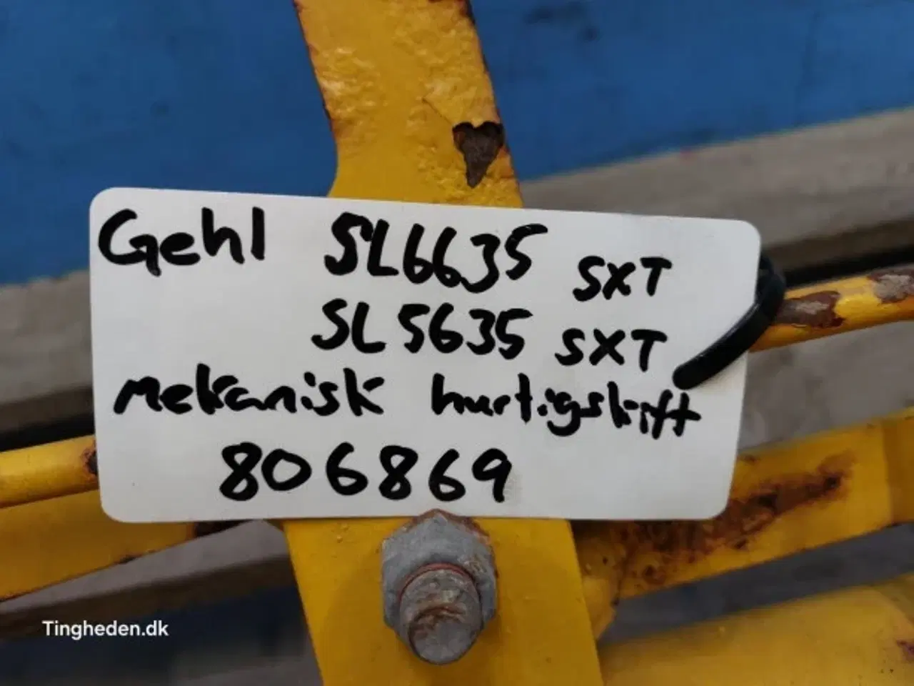 Billede 2 - Gehl SL6635 Mekanisk Hurtigskift 806869