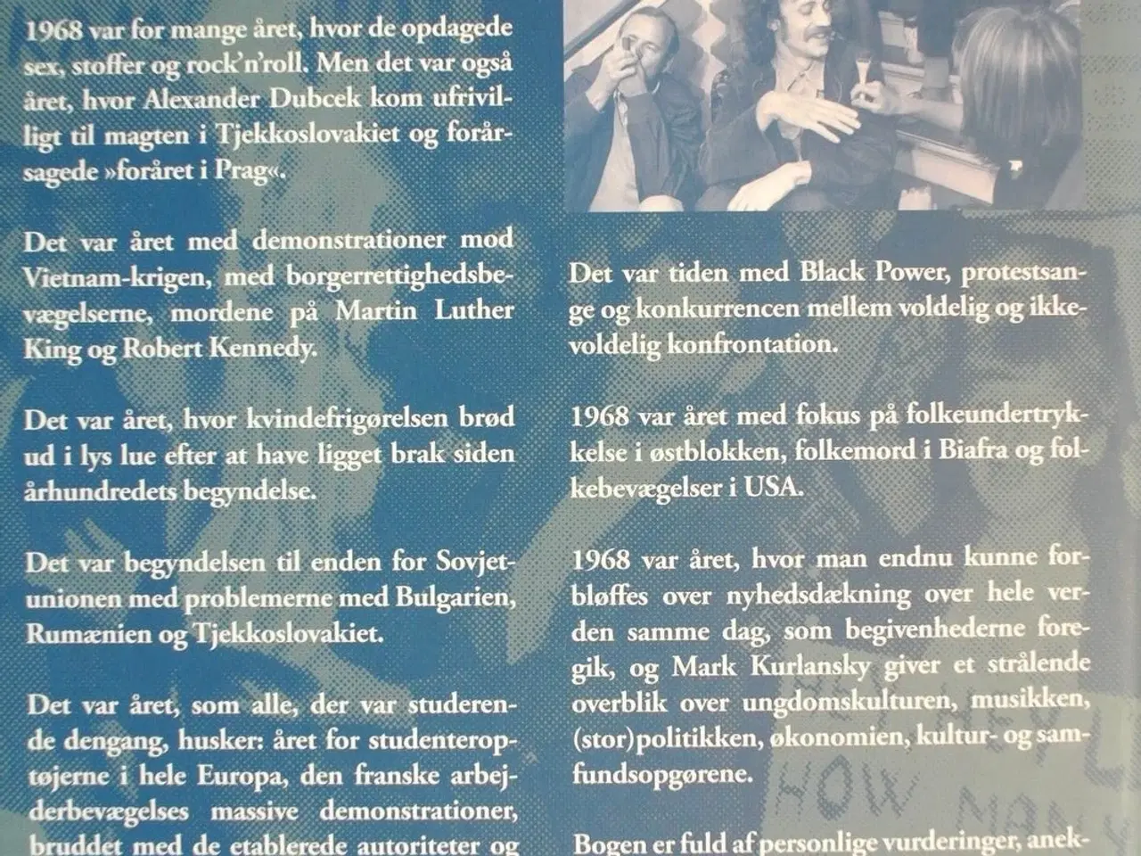 Billede 4 - 1968. året der rystede verden, af mark kurlansky, 