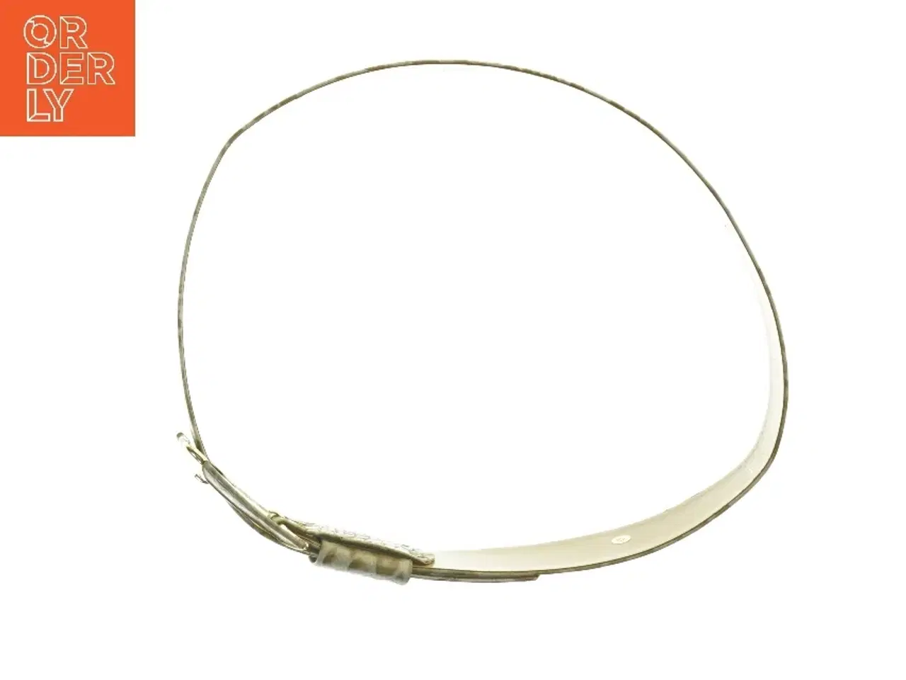 Billede 2 - Bælte af læder (str. Længde. 95 cm. b. 4 cm)