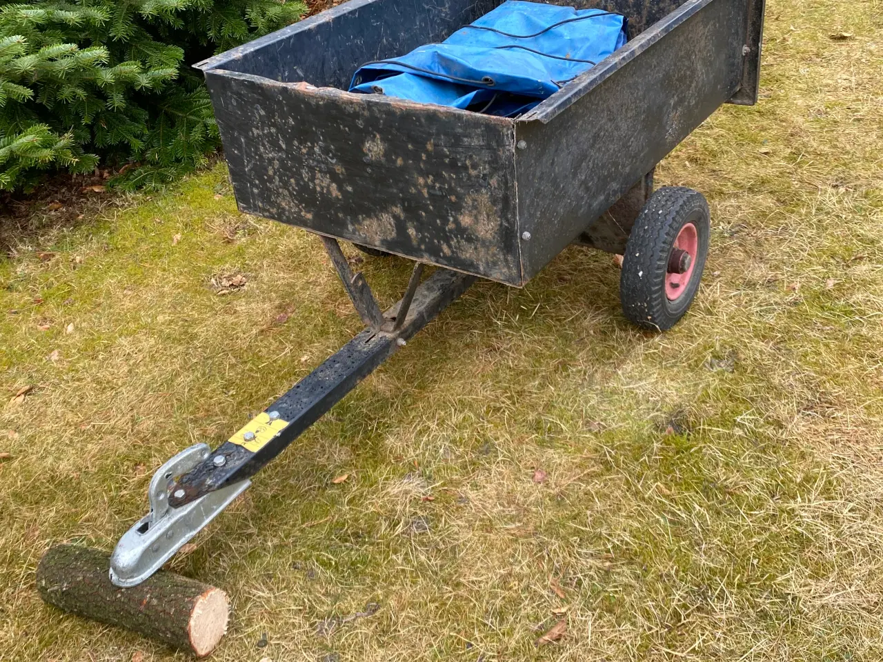 Billede 1 - Brugt påhængsvogn til havetraktor 