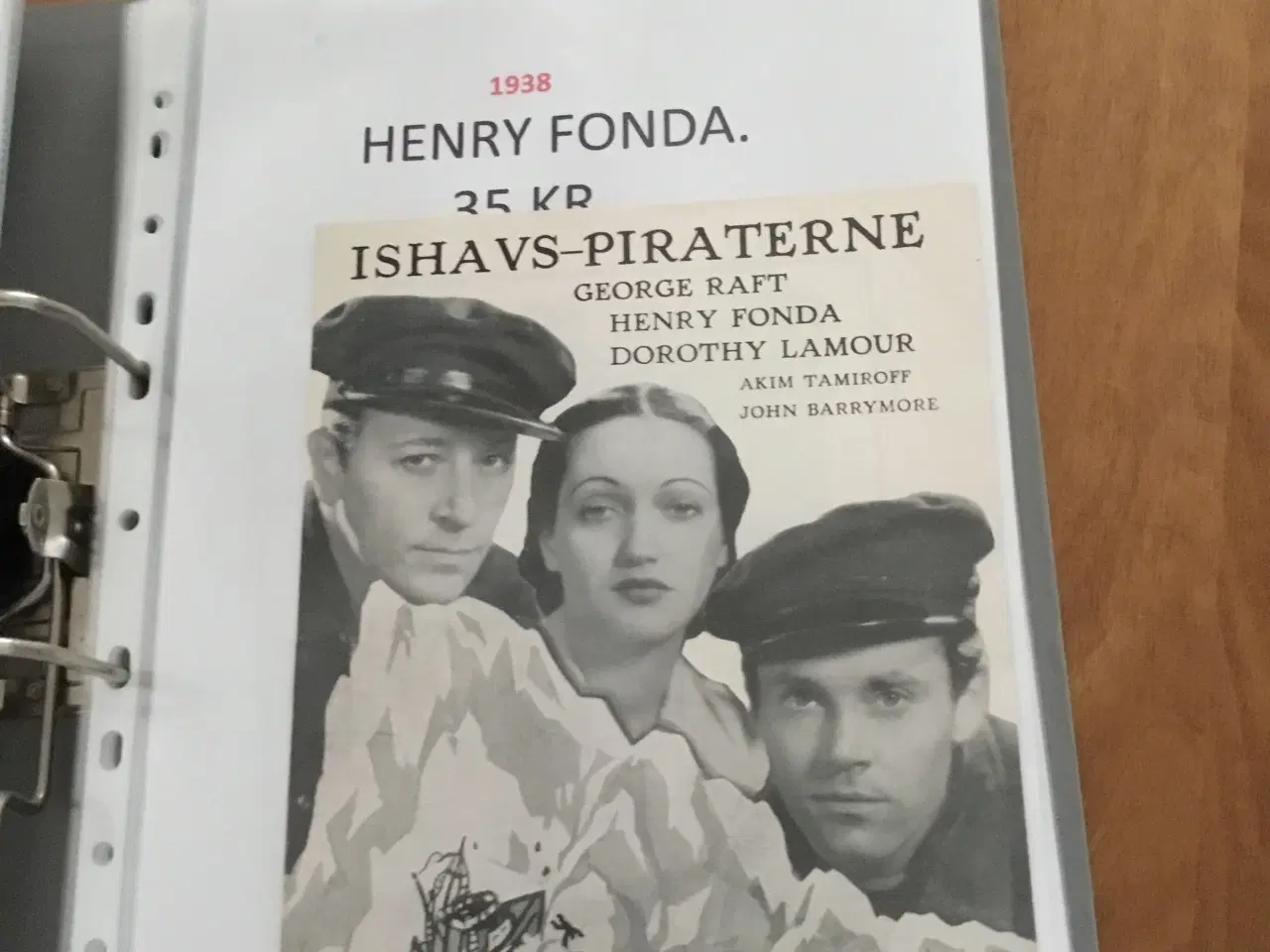 Billede 7 - HENRY FONDA - FILMPROGRAMMER - Se Pris