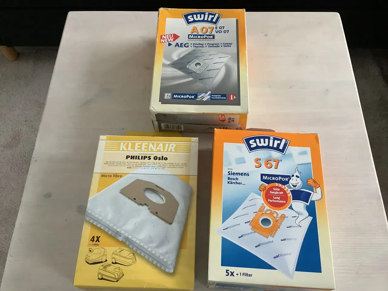 Billede 2 - Støvsuger poser Phillips Oslo, Siemens og AEG 