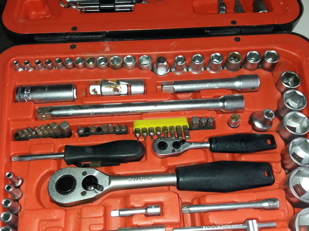 Billede 7 - Diverse knive i sølvplet.