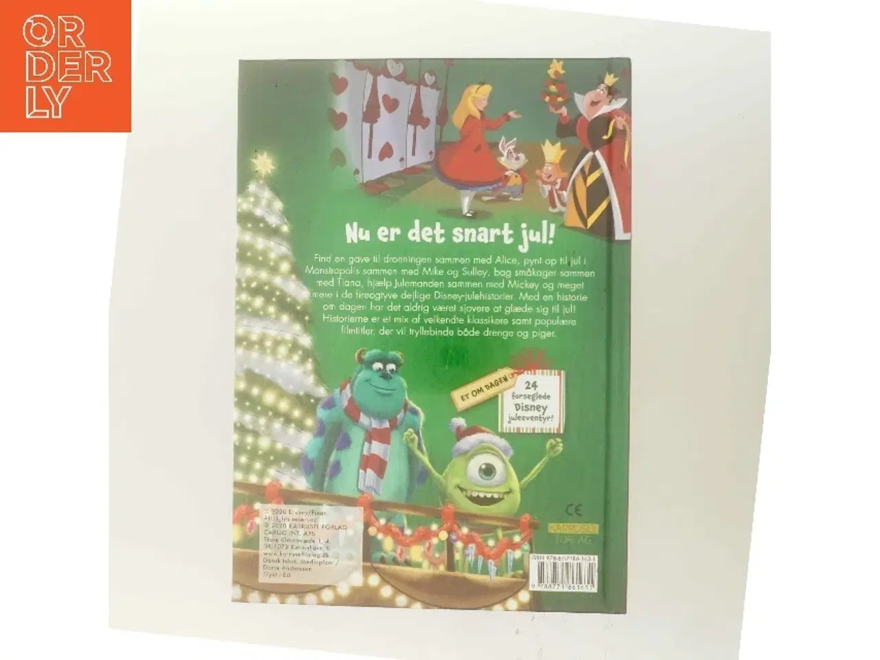 Billede 3 - Disney Julekalenderbog - Disney Julekalenderbog med 24 forseglede Disney juleeventyr (Bog)