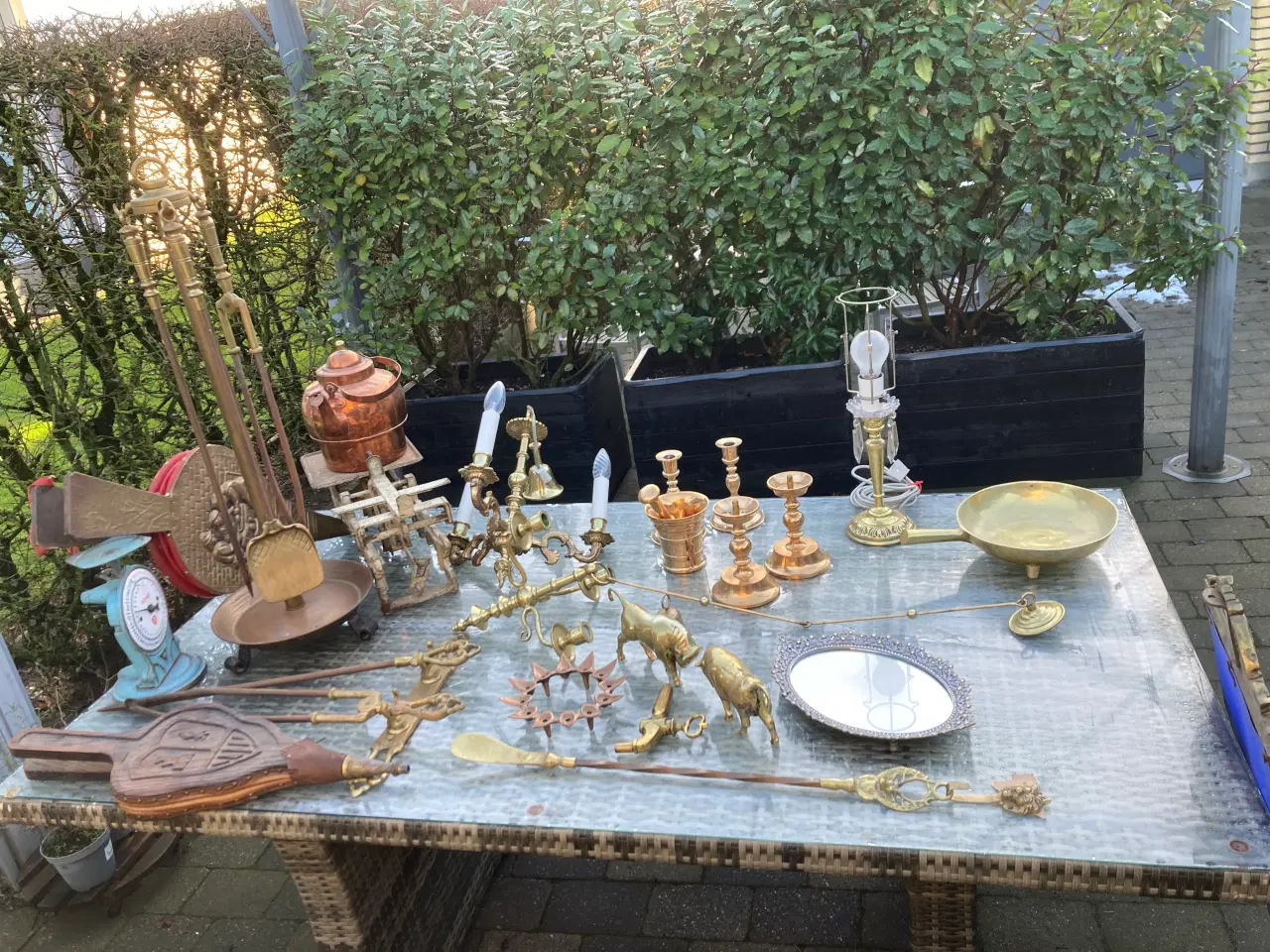 Billede 2 - Bronce ting fra ca. 1960