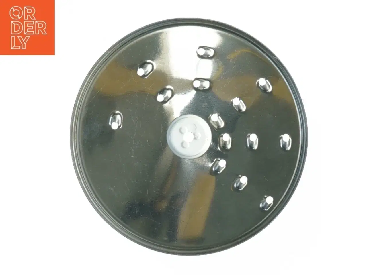 Billede 2 - Rundt rivejern til køkkenmaskine (str. Diameter 15 cm)