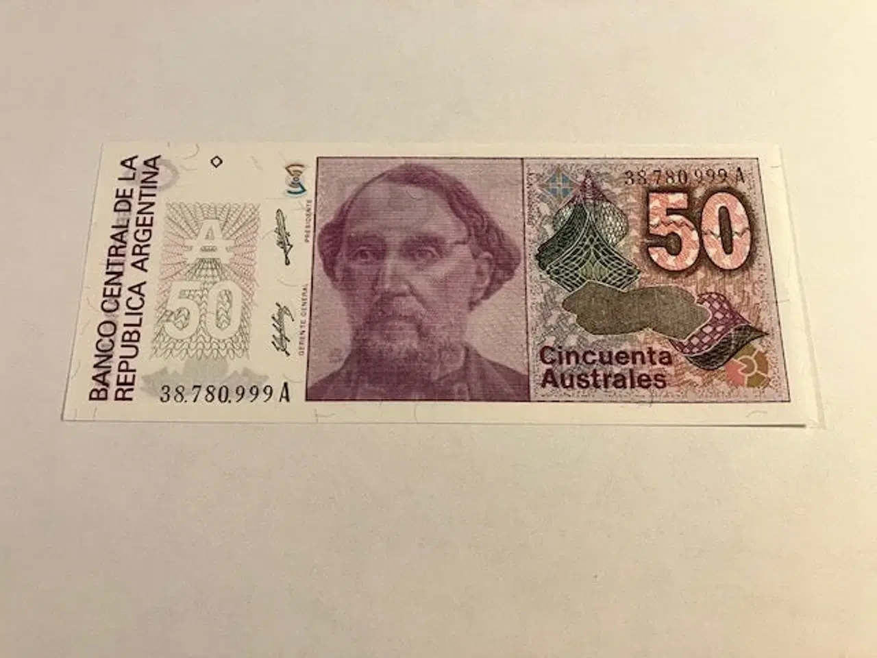 Billede 1 - 50 Australes Argentina