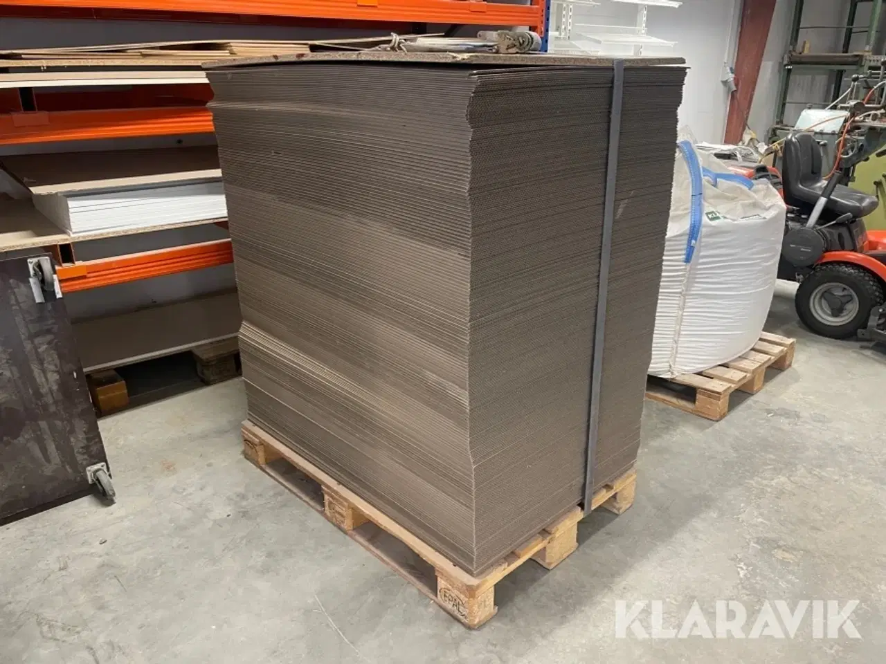 Billede 3 - Pap plader MC emballage 1175x775mm 500 styk