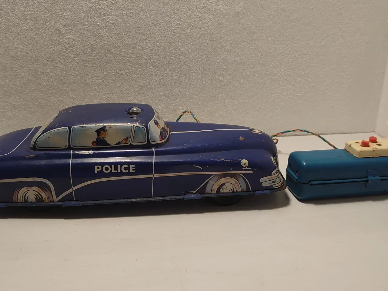 Billede 3 - Vintage fjernbetjent politibil. Britain. 1940´erne