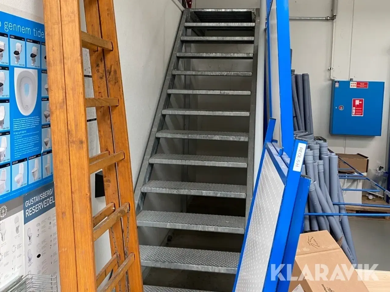 Billede 3 - Trappe, repos og gelænder
