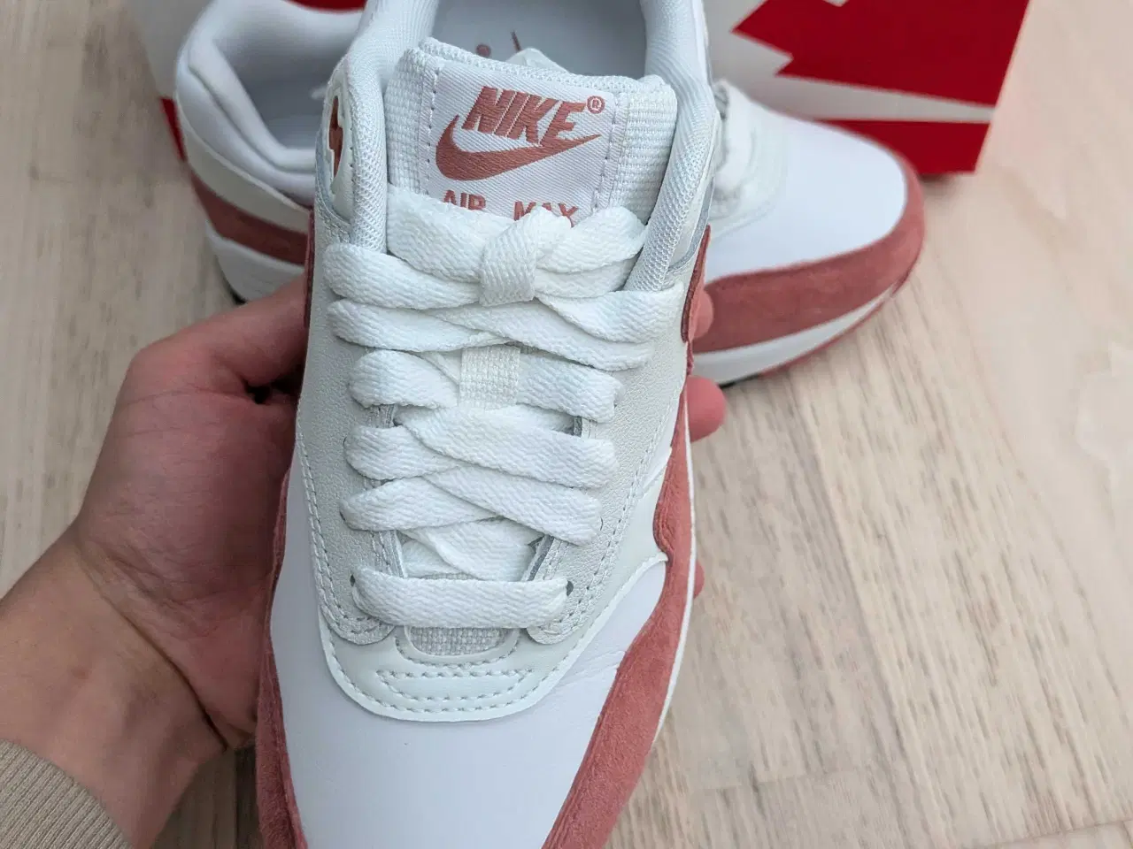 Billede 3 - Nike Air Max 1 White Canyon pink 