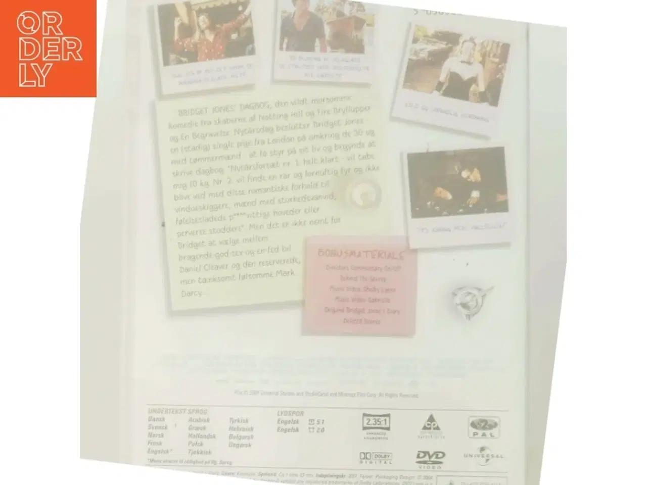 Billede 3 - Bridget jones&#180;dagbog med Renée Zellweger (DVD)