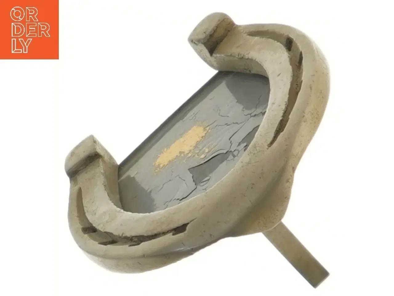 Billede 3 - Dekorativ hestesko med stativ (str. 15 cm)