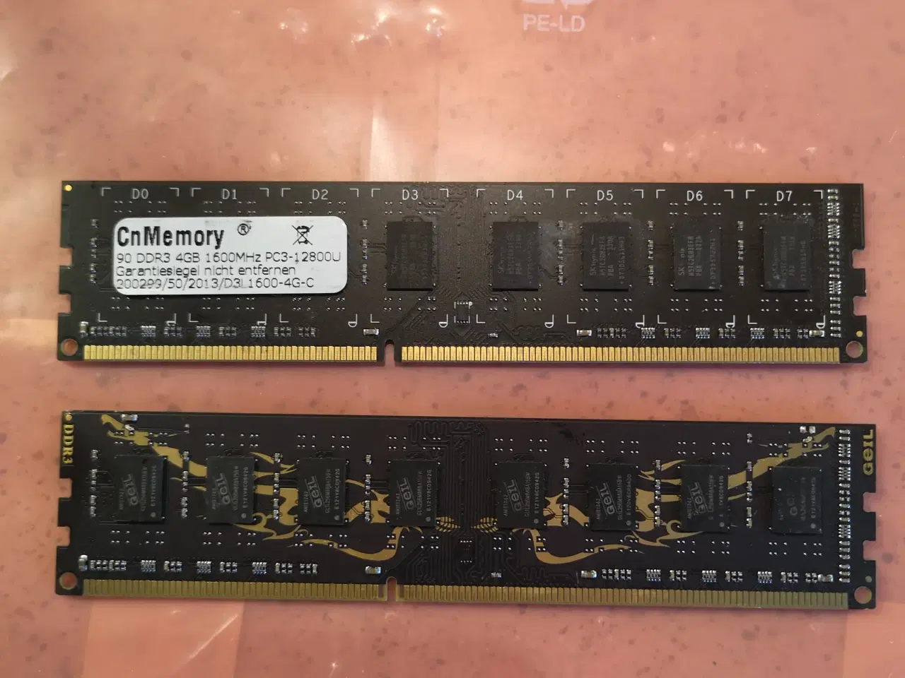 Billede 1 - DDR3 2X4 GB ram