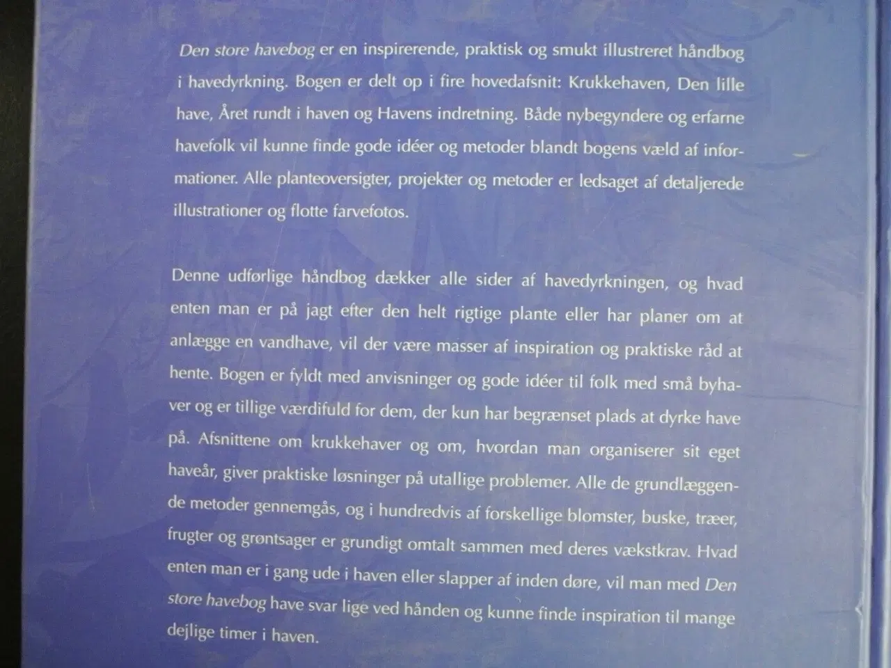 Billede 3 - den store havebog - inspiration og praktiske råd ,