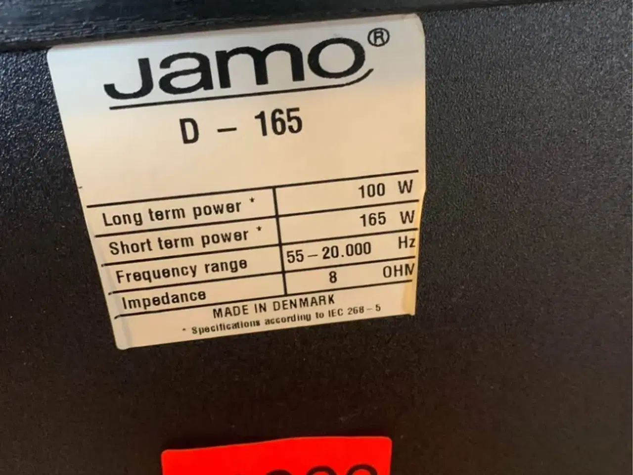 Billede 3 - Jamo Højtaler 2 stk kun 800 kr