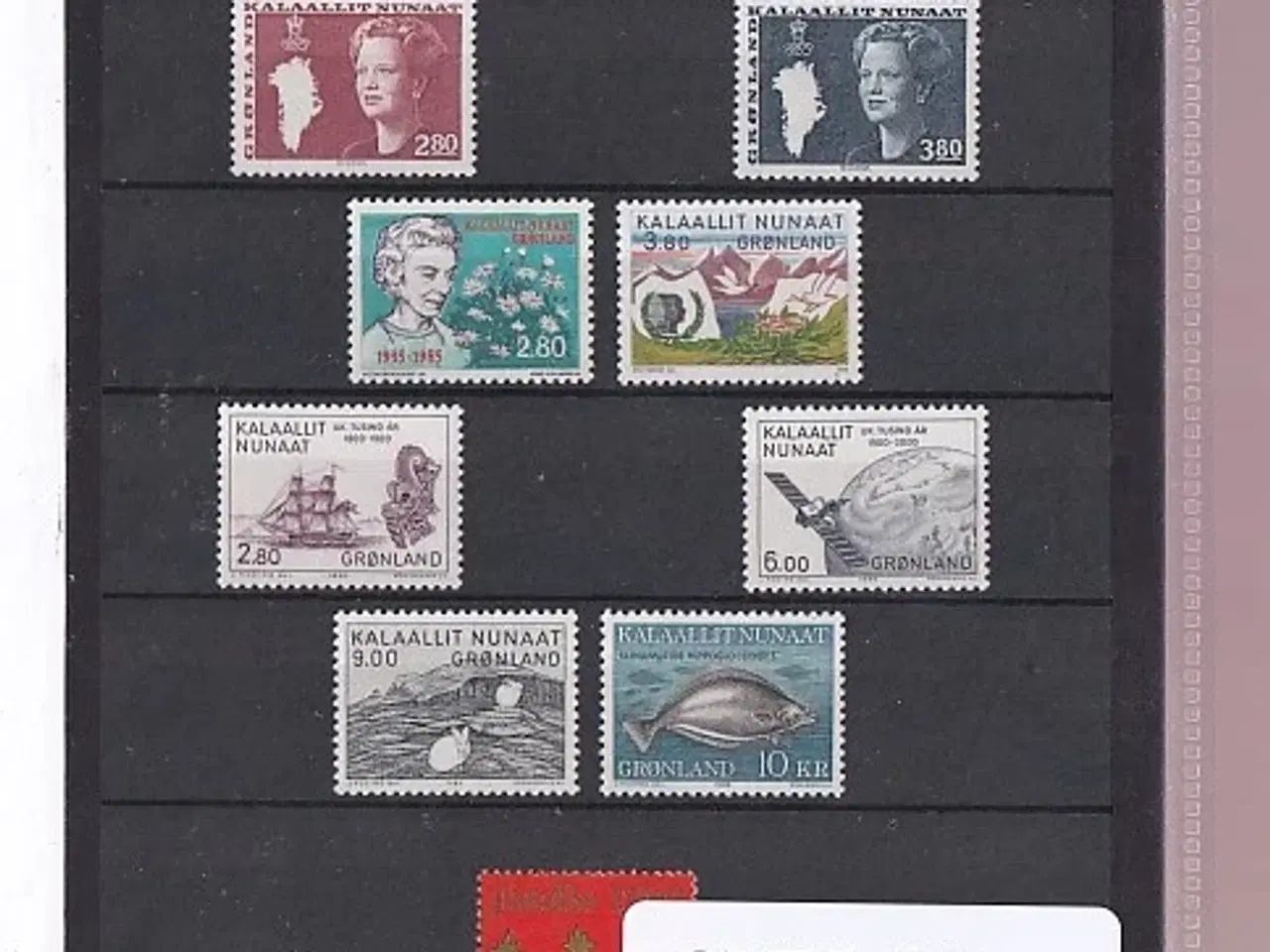 Billede 1 - Grønland - 1985 Frimærker Komplet - Postfrisk