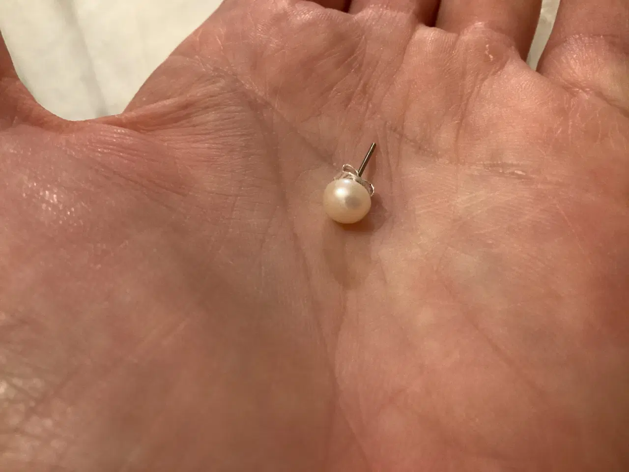 Billede 3 - Beautiful genuine pearl earrings