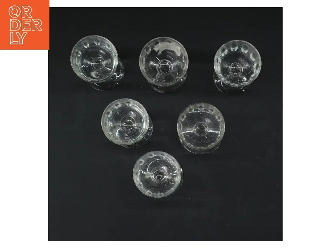 Billede 2 - Derby Vinglas sæt (str. 6 stk Ø 5 cm højde 10 cm)