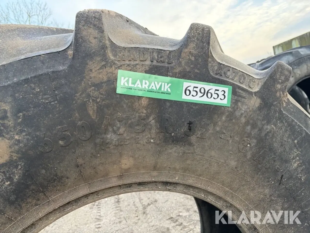 Billede 4 - Landbrugsdæk Continental 650/75R32 2 styk
