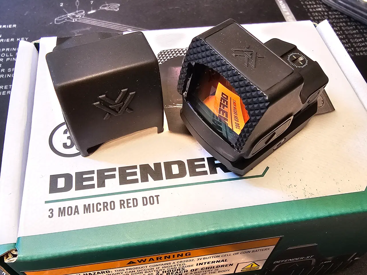 Billede 2 - Vortex Defender-ST 3 MOA Rødpunksigte