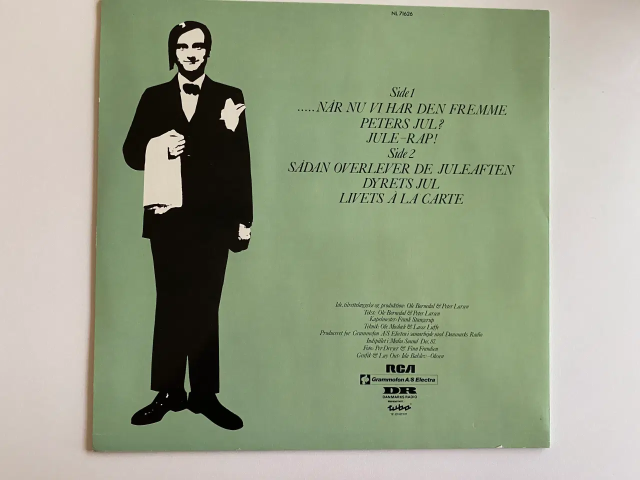 Billede 4 - LP. Peter Larsen ‎– Frandsens Jul