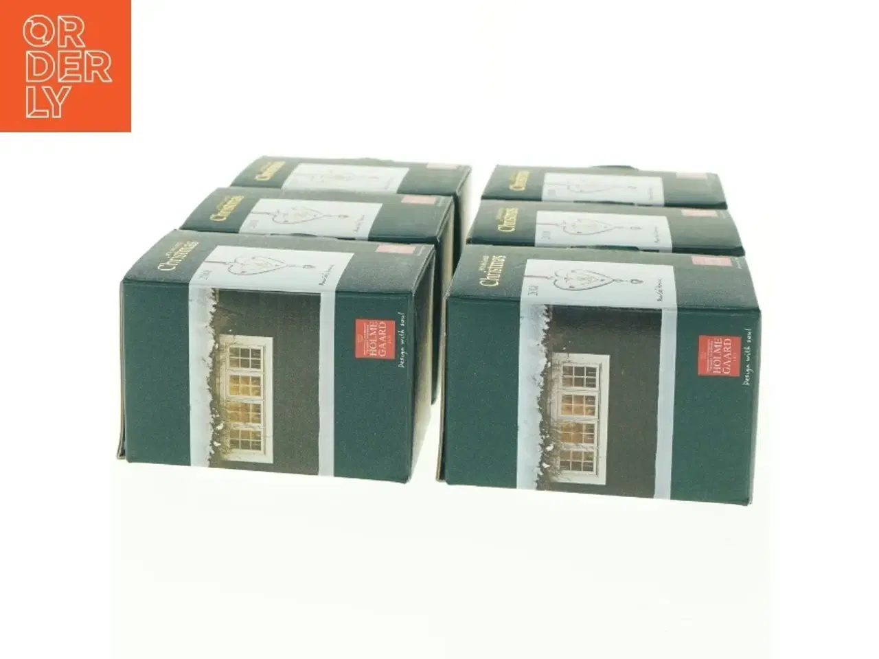 Billede 3 - Holmegaard juleophæng 2008 fra Holmegaard (str. 10 x 7 x 2,5 cm)