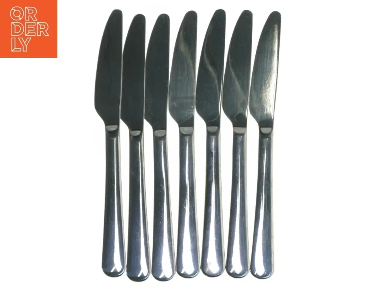 Billede 1 - Stål bestiksæt med 7 knive (str. 7 styk. 21 cm)