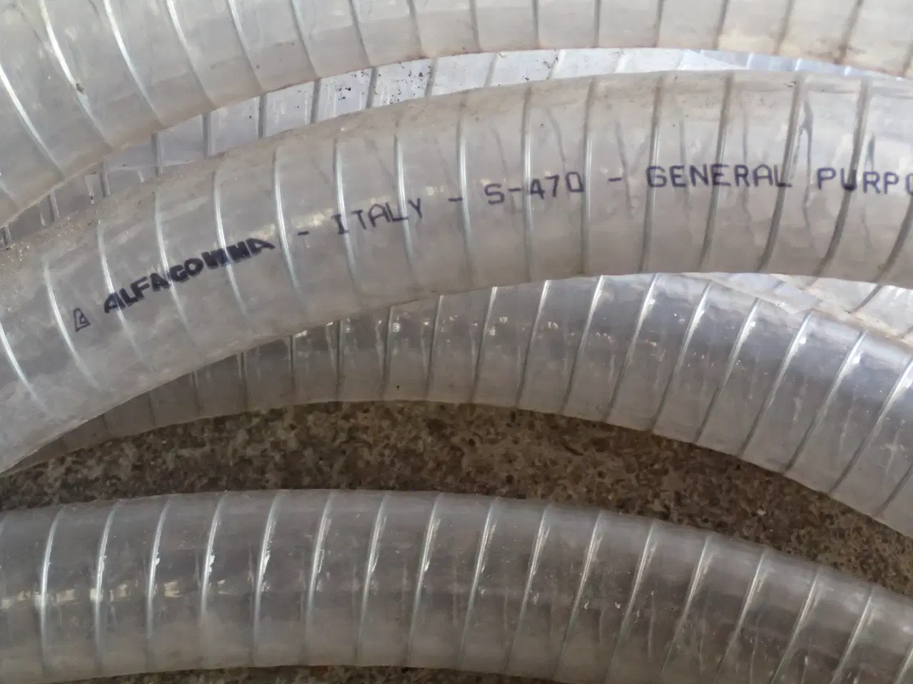 Billede 5 - Slange 1 1/4" klar suge og trykslange.