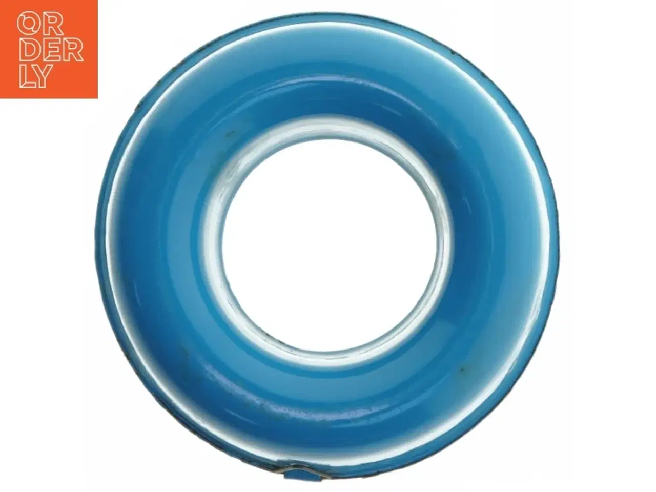 Billede 4 - Blå emalje form (str. Ø 19 cm)