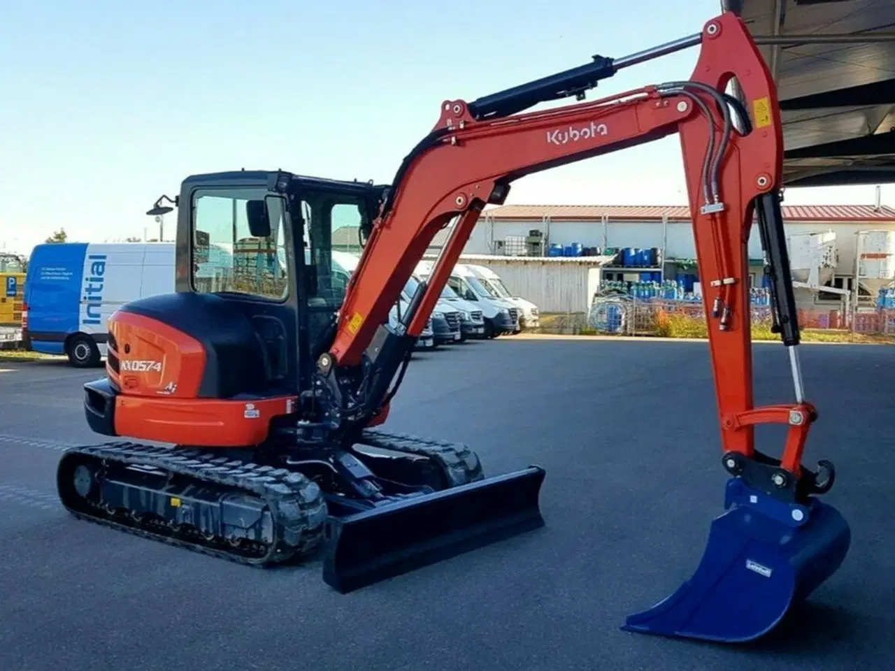 Billede 2 - Minigraver - Kubota KX057-4 MS03 515 BH PowerTilt