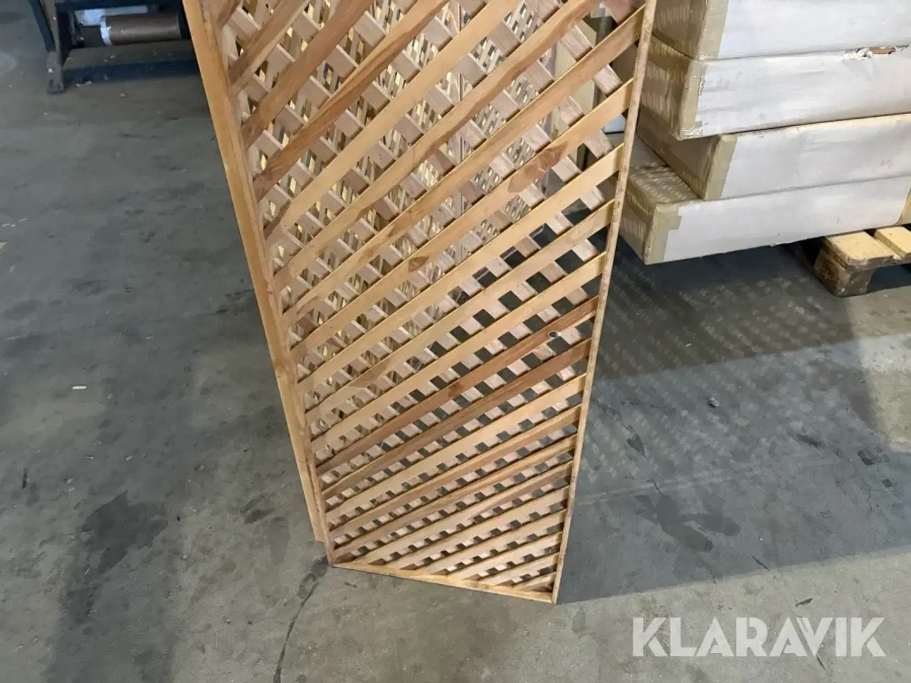 Billede 8 - Rumdeler Teaktræ 8styk