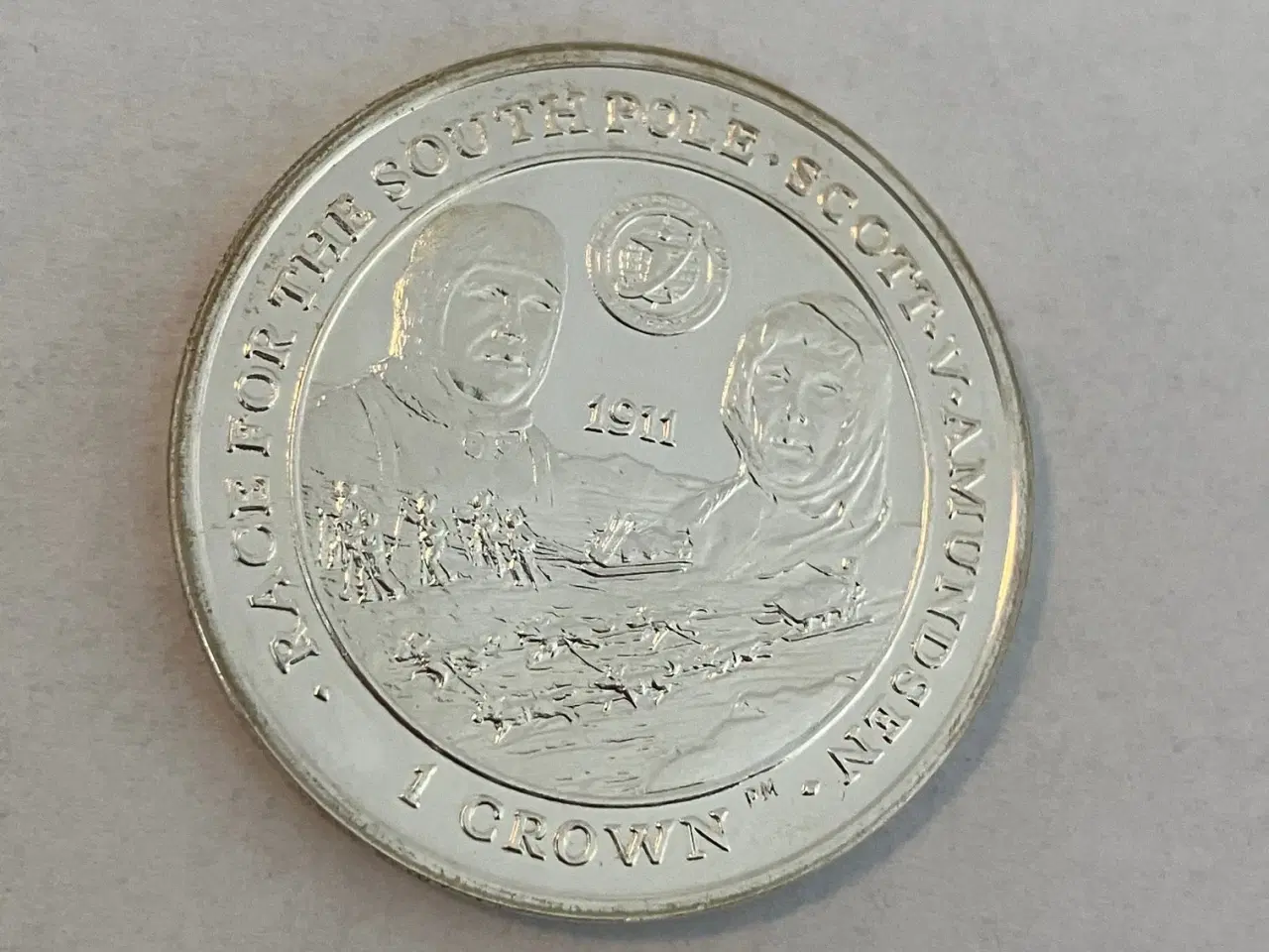 Billede 1 - 1 Crown - Falkland Islands 2007