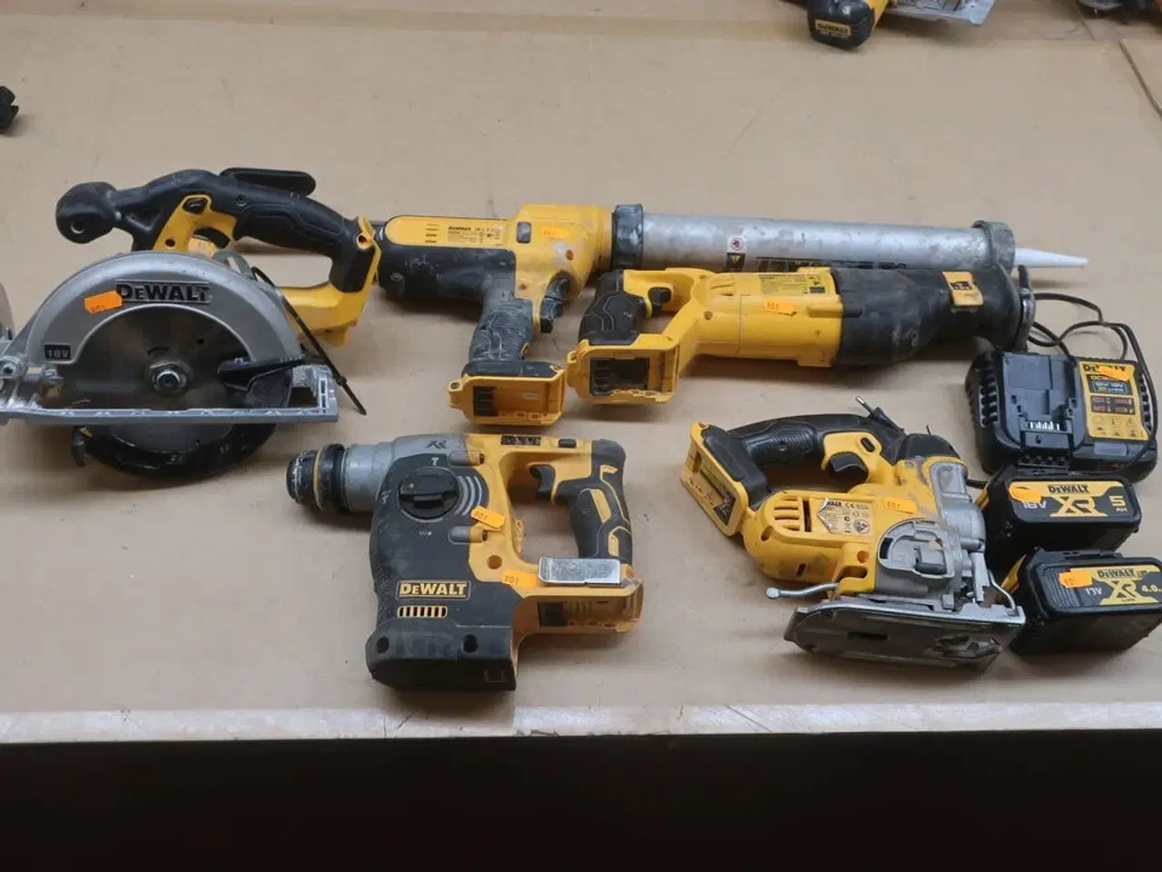 Billede 1 - 5 stk. elværktøj DEWALT