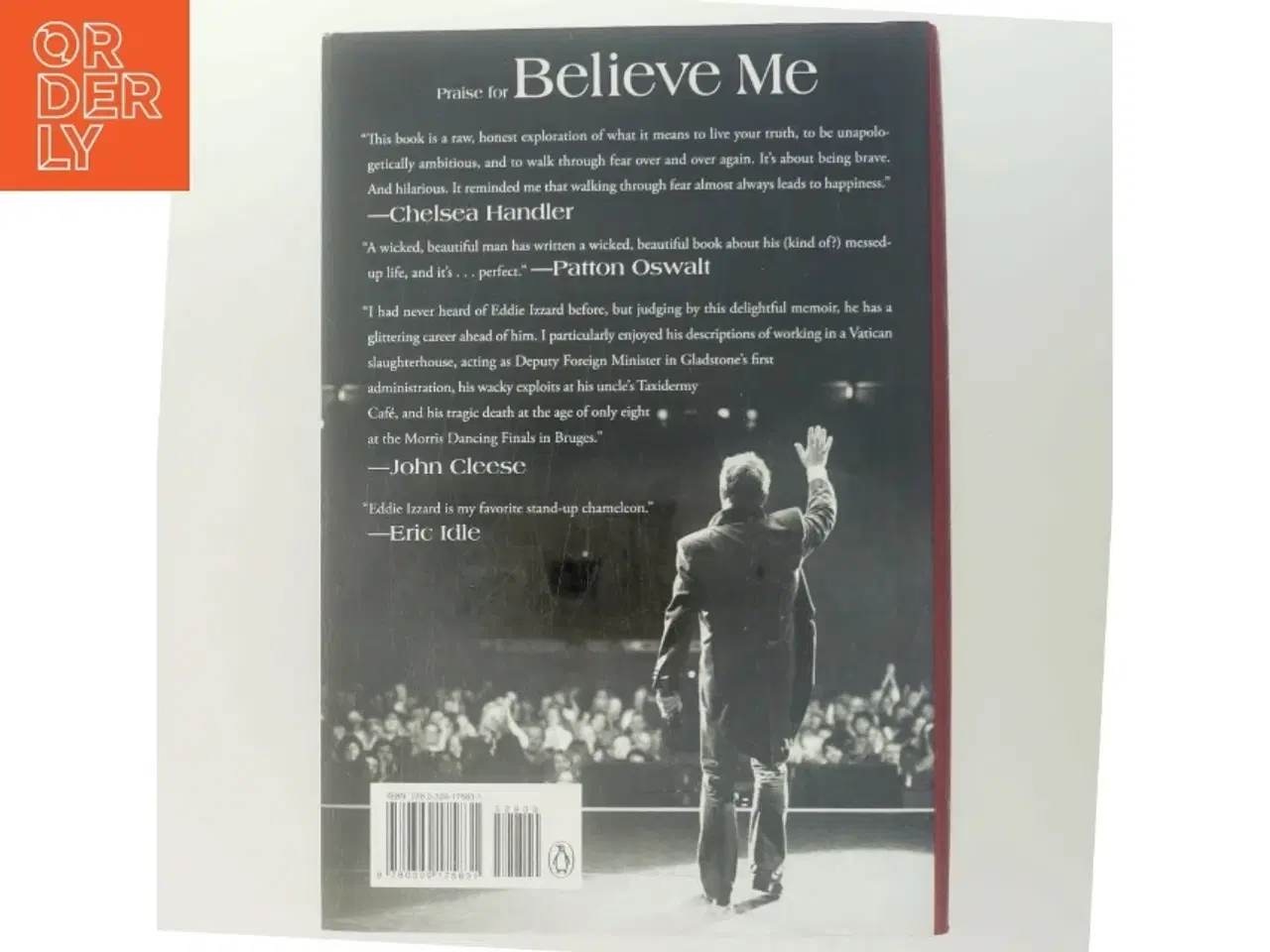 Billede 3 - Believe me : a memoir of love, death, and jazz chickens af Eddie Izzard (Bog)